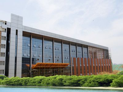 賀我司成功簽訂航天基地五0四園區(qū)B4、B5、B6樓幕墻、門窗